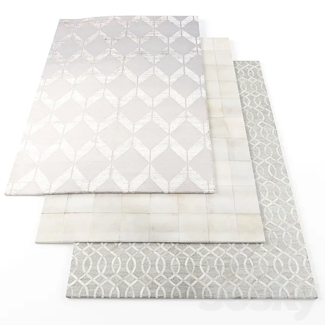 Curated Kravet rugs3 3DModel