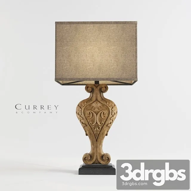 Curay hourglass table lamp 3D Model Free
