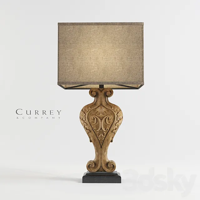 CURAY Hourglass Table Lamp 3DModel