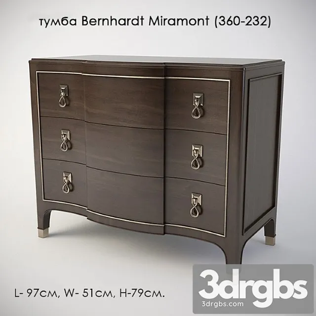 Curbstone bernhardt miramont (360-232) 2 3D Model Free