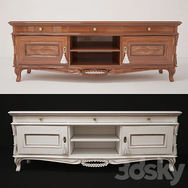 Curbstone for Cavio TV DG103 Cavio 3D Model