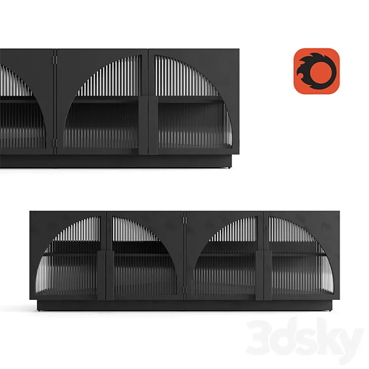 Curbstone Isabella Low 3D Model Free