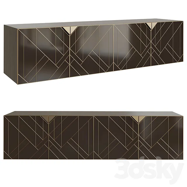 Curbstone Set 01 3DModel