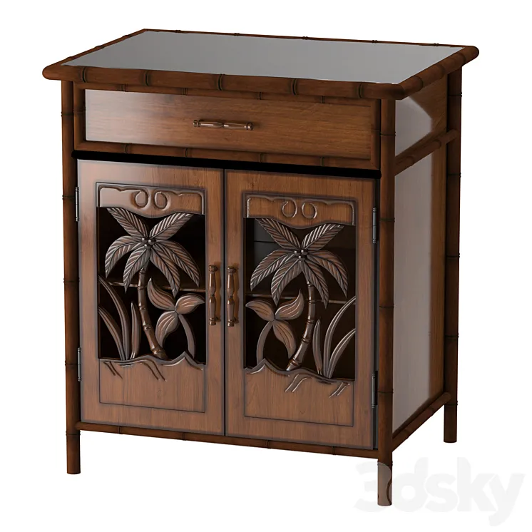 Curbstone Tropical 3D Model Free