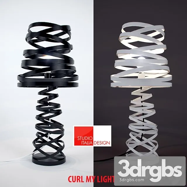 Curl My Light 3D Model Free