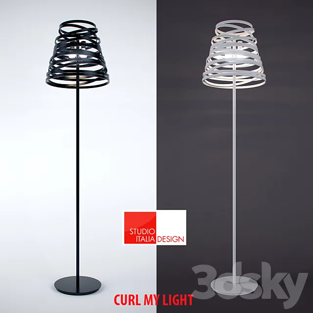 CURL MY LIGHT - LT1 3D Model