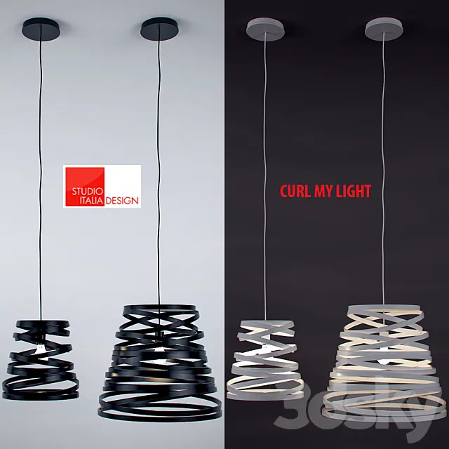 CURL MY LIGHT-SO 3D Model