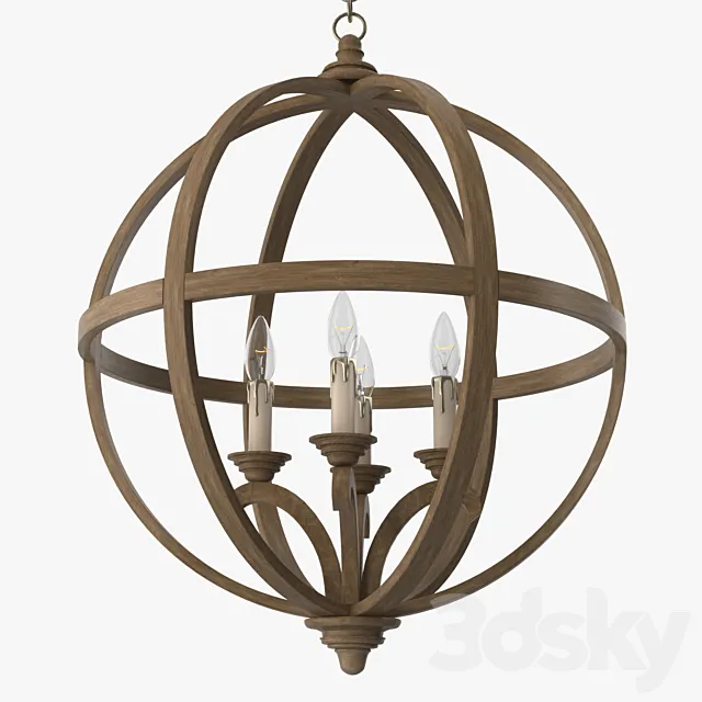 Currey and company - Axel 3D Model