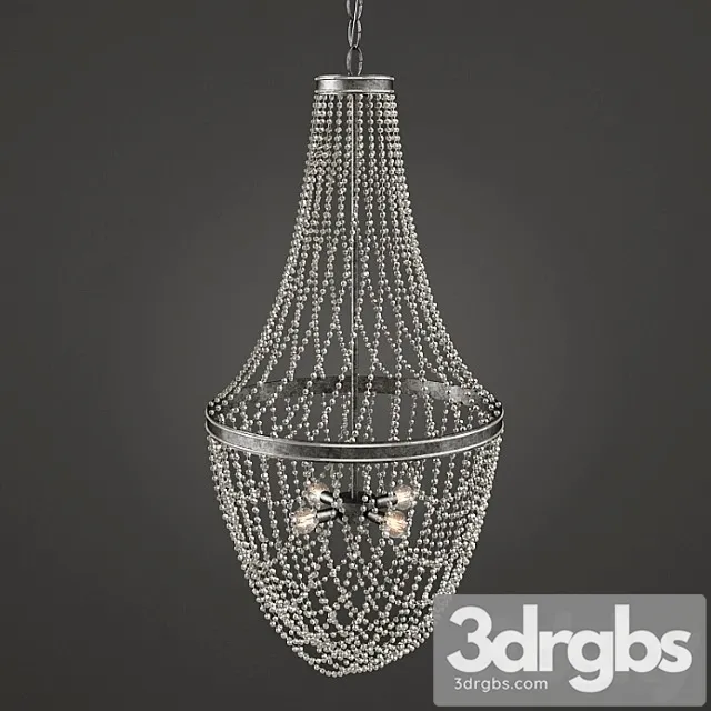 Currey And Company Gwyneth Chandelier 3D Model Free