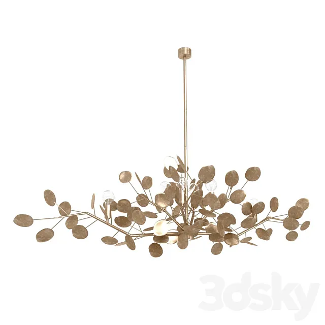 Currey and company Lunaria Oval Chandelier Free Download