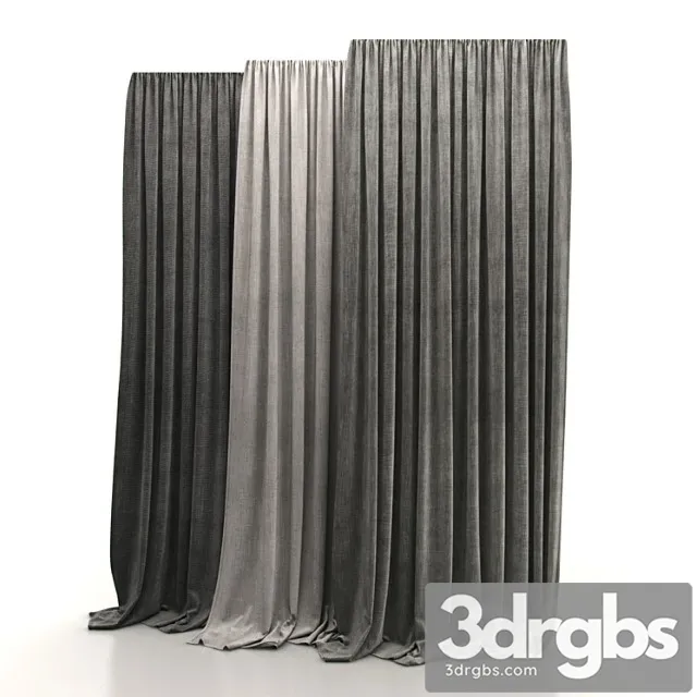 Curtain 01 1 3D Model Free