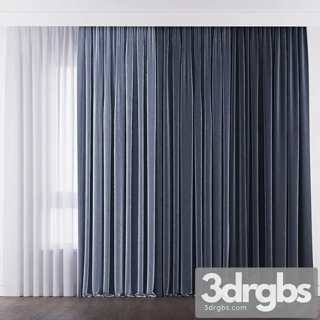 Curtain 010 3D Model Free