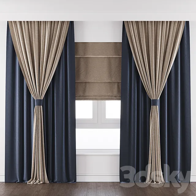 Curtain 012 3D Model