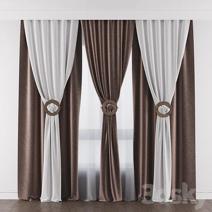 Curtain 05 3D Model Free
