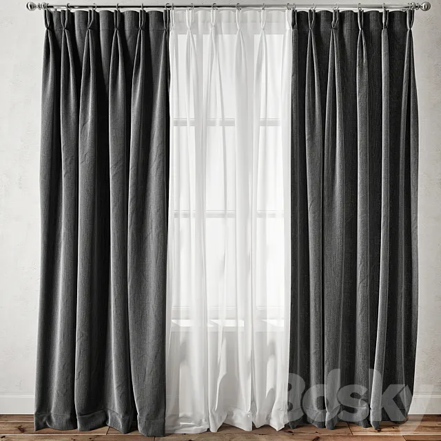 Curtain 102 3DModel
