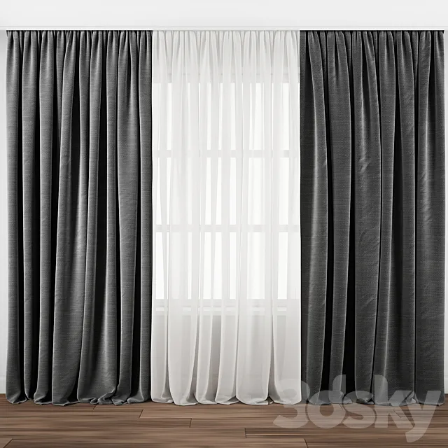 Curtain 105 3DModel
