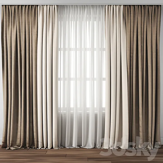 Curtain 107 3DModel