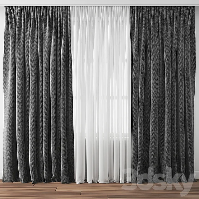Curtain 108 3DModel