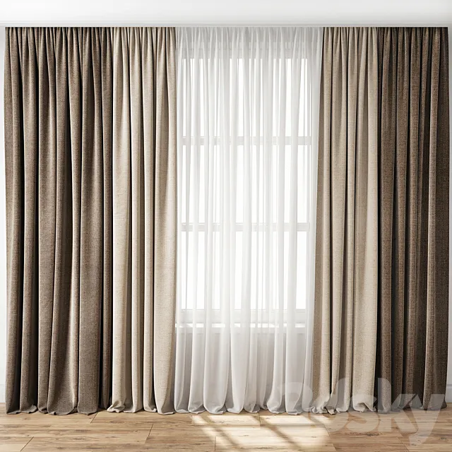 Curtain 111 3DModel