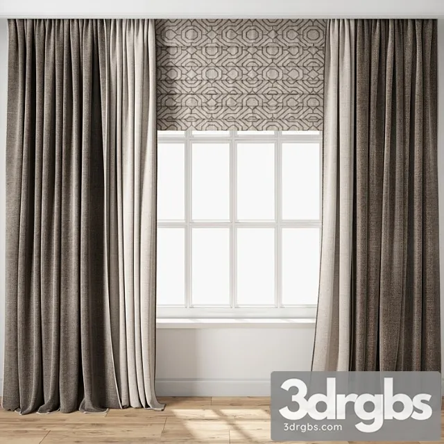 Curtain 112 2 3D Model Free