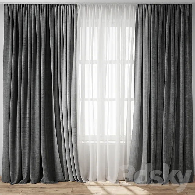 Curtain 114 3DModel