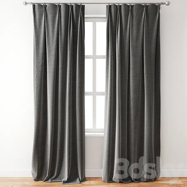 Curtain 116 3D Model