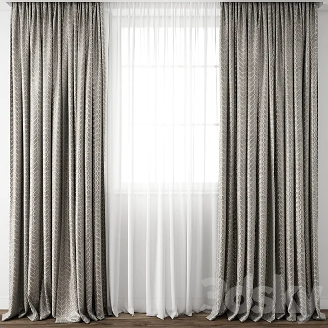 Curtain 116 3DModel