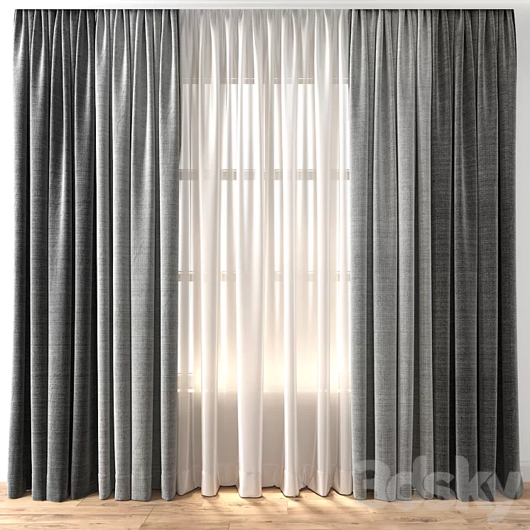 Curtain 119 3D Model