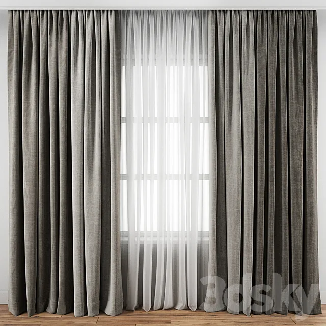 Curtain 120 3DModel