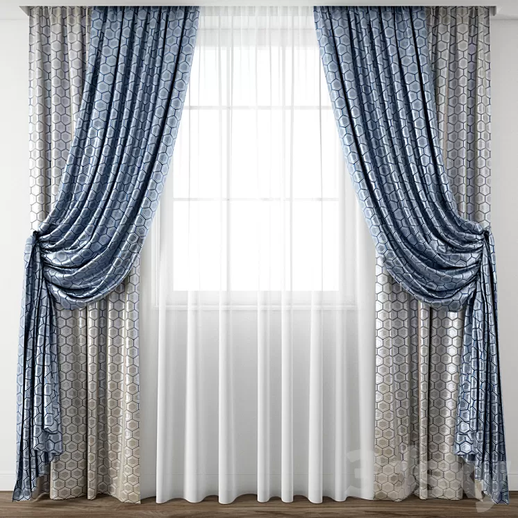 Curtain 126 3D Model