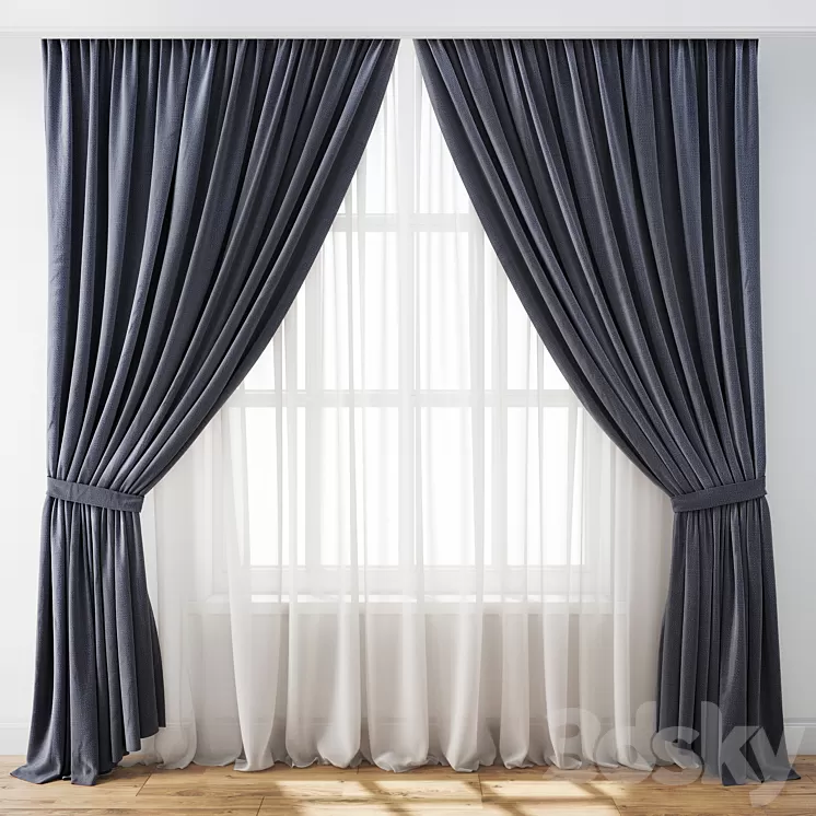 Curtain 126 3D Model