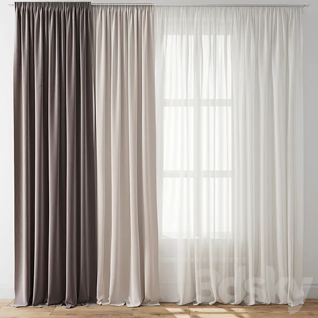 Curtain 129 3DModel