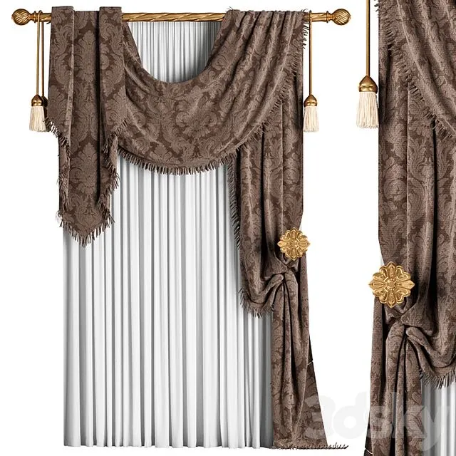 Curtain #13 3D Model