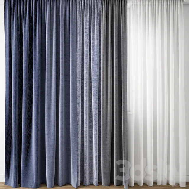 Curtain 130 3D Model