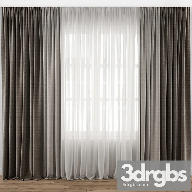 Curtain 138 3D Model Free