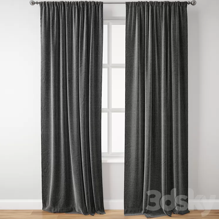 Curtain 140 3D Model