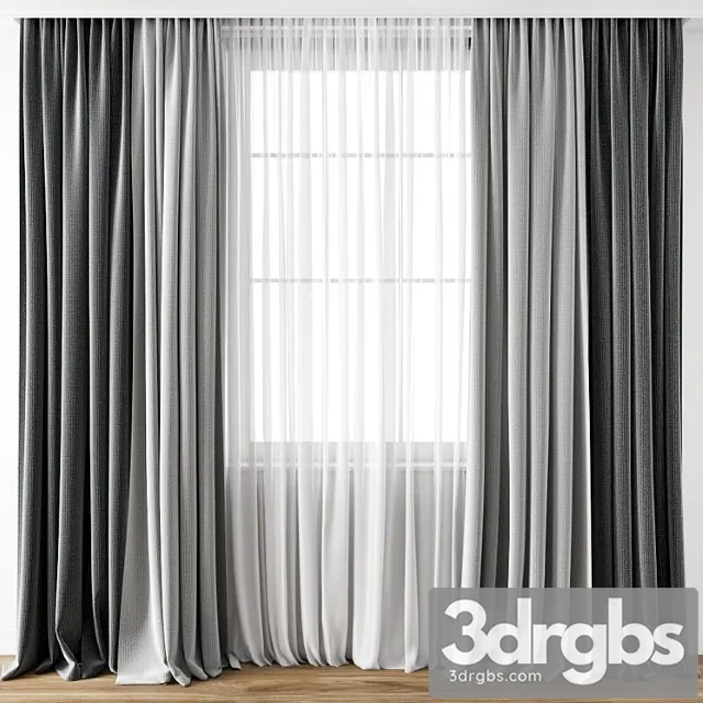 Curtain 143 2 3D Model Free