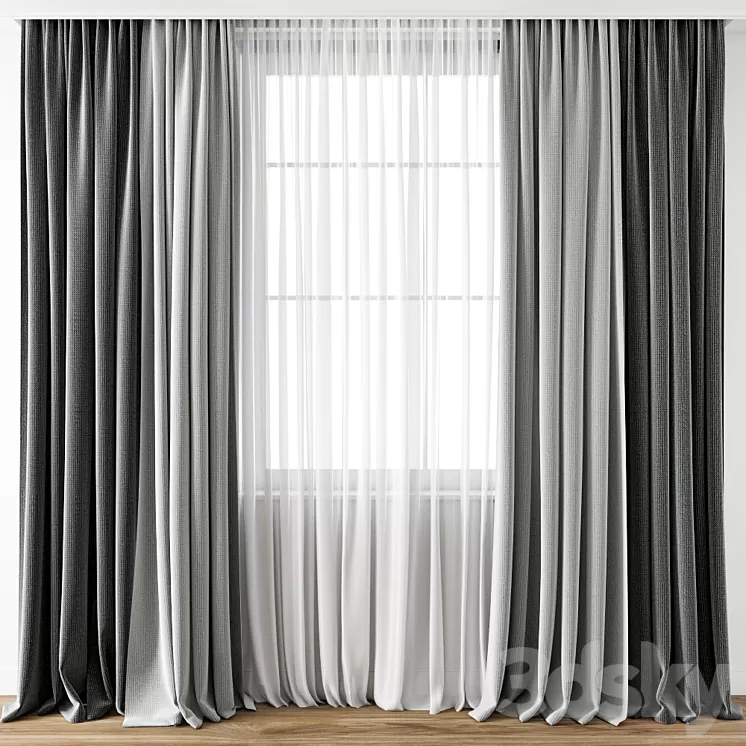 Curtain 143 3D Model