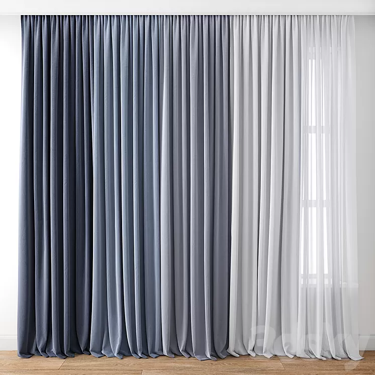 Curtain 148 3D Model