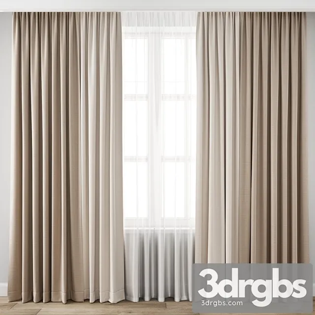 Curtain 159 1 3D Model Free