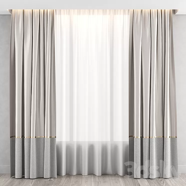 Curtain 169 3D Model