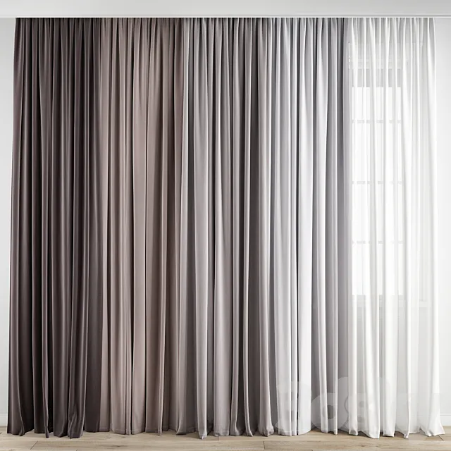 Curtain 174 3D Model