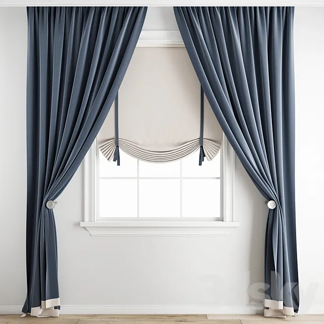 Curtain 182 3DModel