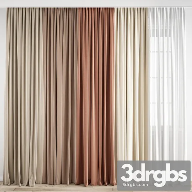 Curtain 184 3D Model Free
