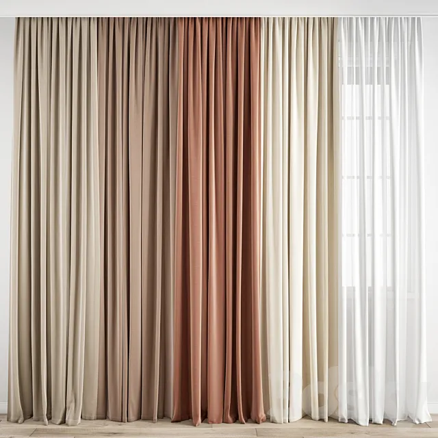 Curtain 184 3DModel
