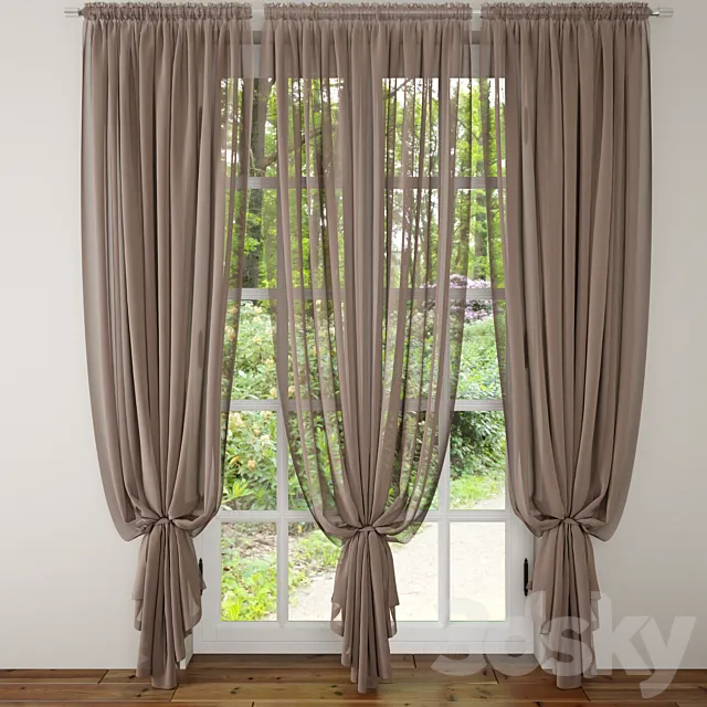 Curtain 2 3DModel