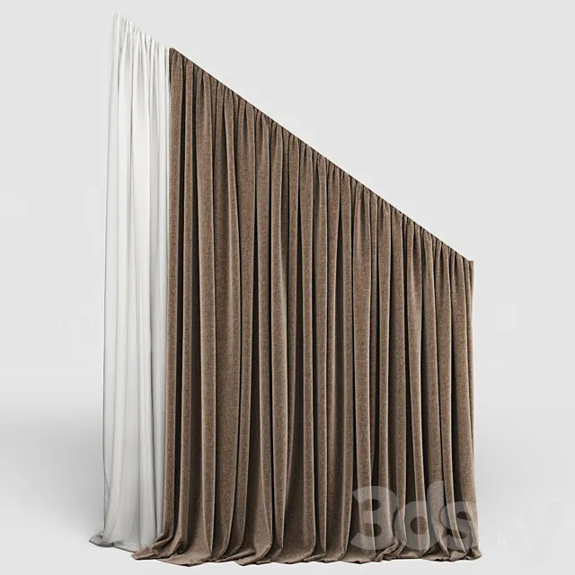 Curtain 20 3DModel