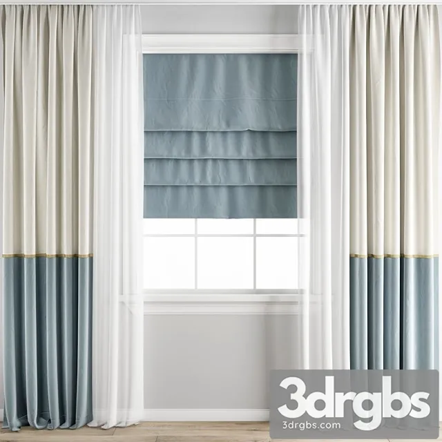 Curtain 202 1 3D Model Free