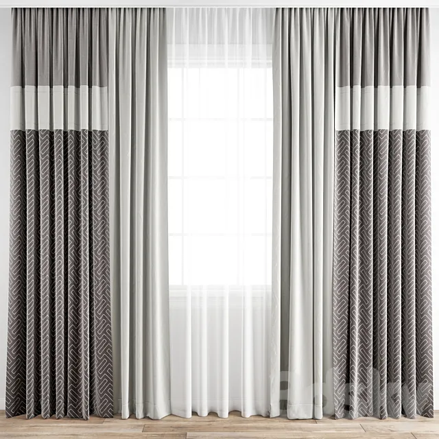 Curtain 207 3D Model