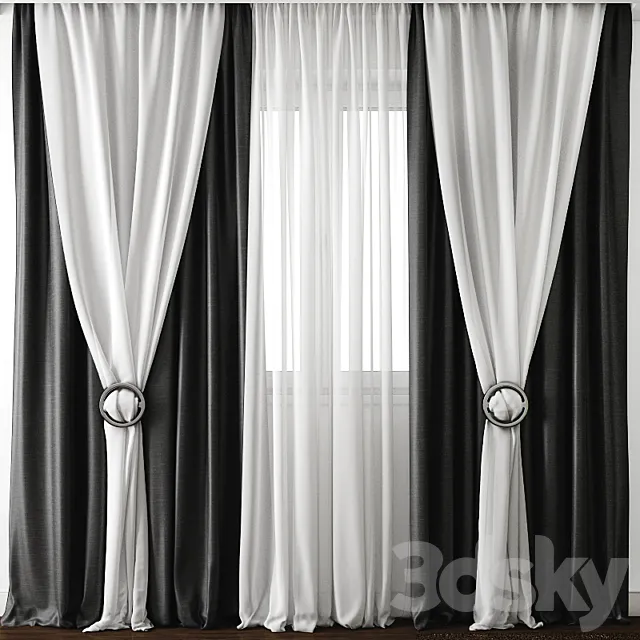 Curtain 21 3D Model